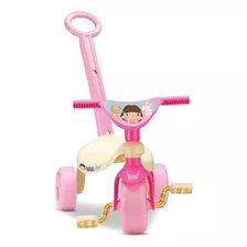 Triciclo Infantil Tchuco Doll Com Haste Samba Toys