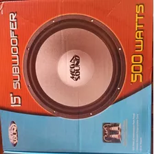 Bajo De 15 Pulgadas 500watts Mega Sound