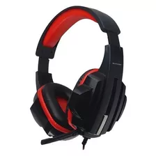 Auricular Gamer P2 Multilaser Ph120 Rojo/negro