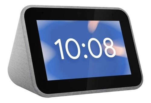 Parlante Inteligente Lenovo Smart Clock Con Asistente Virtual Google Assistant, Pantalla Integrada De 4  Gray 100v/240v