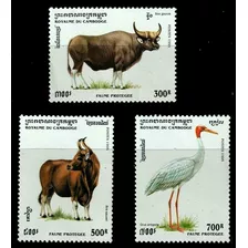 Fauna Protegida - Camboya - Serie Mint