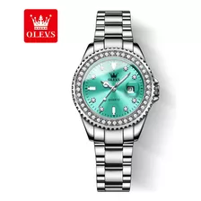 Relógios De Diamante Olevs Luminous Luxury Calendar