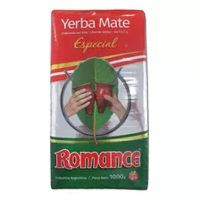 Yerba Mate Romance Especial 1kg X20 Unidades