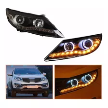 Faros Delanteros Led Para Kia Sportage R Bajo Pedido