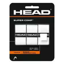 Pack X3 Head Super Comp Blanco Overgrip Cubregrip Tenis Pade