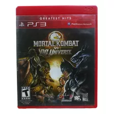 Mortal Kombat Vs. Dc Universe Ps3 - Edición Estándar - Físic