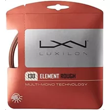 Luxilon Element Rough 130 Cordaje De Tenis - Juego, Bronce