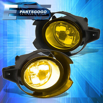 For 07-09 Nissan Sentra Yellow Bumper Fog Lights Lamps + Aac Foto 5