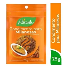 Condimento Para Milanesas Alicante 25grs Pack 12 Unid