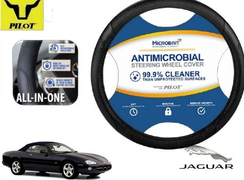 Cubrevolante Negro Antimicrobial Jaguar Xk8 Convertible 2007 Foto 4