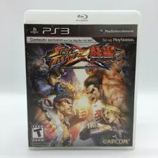 Street Fighter X Tekken Play Station 3 Usado Original