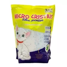 Areia P/ Gato Micro Cristais Sílica Premiun 1,5k Kit 2 Unid