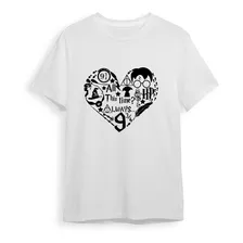 Playera Harry Potter 9 3/4 Patronum Hogwarts Corazon 