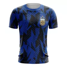 Camiseta Sublimada-argentina Entrenamiento -personalizable