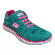 Tenis Casual Mujer Menta Strock - Manolo 1848