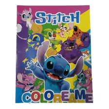 40 Libros Para Colorear De Stitch Fiesta Lilo & Stitch Niños