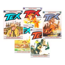 Hq Tex Gigante História Completa E Inédita Kit Com 5 Volumes