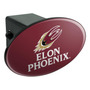 Elon University Phoenix Logo Tow Trailer Hitch Cover Plug In