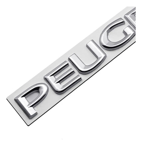 Foto de Logotipo De Insignia De Maletero De Metal En 3d Para Peugeot