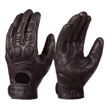 Guantes De Moto Vintage - Piel De Cabra - Retro - Cafe Racer