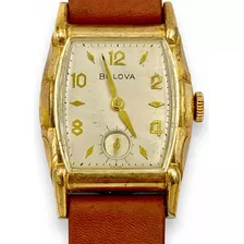 Wow Reloj Bulova 15 Joyas Con Bisel De Baño De Oro 10 K