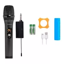 Microfone De Mão Dinâmico Profissional Uhf -soundpro Av-201