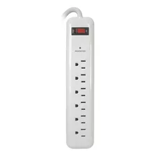 Prime Pb802124 6 Outlet 750 Julios Protector Contra Sobre