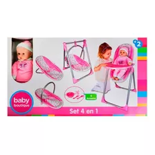 Set 4 En 1 Baby Boutique Nenuco