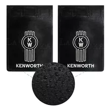 Lodera Para Camion Hule Kenworth Logo Negra [lodc090]
