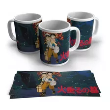 Mug Pocillo La Tumba De Las Luciérnagas Studio Ghibli Vasos