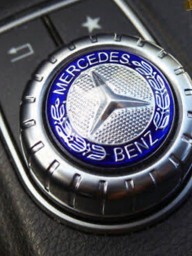 Emblema Mercedes Benz Joystick Control Central 3 Cm Foto 5