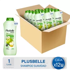 Caja Shampoo Plusbelle Suavidad Manzana Verde - Mejor Precio