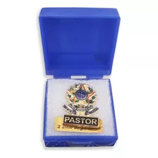 Broche Botton Eclesiastico Evangelico Igreja Varios Nomes