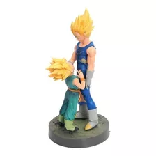 Boneco Dragon Ball Vegeta E Trunks Dramatic Showcase