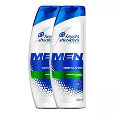 Kit Shampoo Head & Men Menthol Sport 200ml
