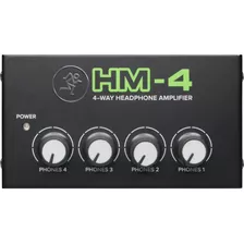 Amplificador Para Auriculares 4 Canales Mackie Hm-4 