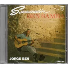 Cd - Jorge Ben Jor - Sacundin Ben Samba - 1964