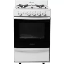 Cocina 87643vm 55cm 4 Hornallas Bl. Volcan Color Blanco Tipo De Conexión Multigas