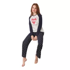 Pijama De Invierno Georgette De Mujer Art 303