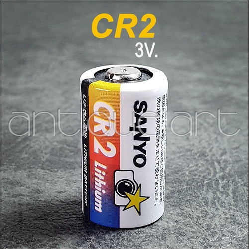 A64 Pila Cr2 Sanyo Bateria 3v 1cr2 Kcr2 Cr17355 Dl-cr2 Rcr2