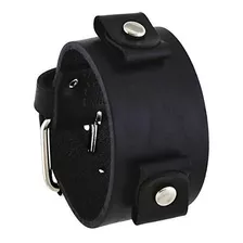 Nemesis Gb-k Brazalete De Pulsera De Cuero Ancho De Mujer Ne