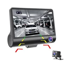 Cámara Para Carro Dvr 3 En 1 Full Hd 1080p 3 Camaras