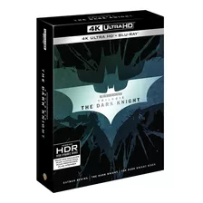 Blu-ray 4k Ultra Hd Batman O Cavaleiro Das Trevas Trilogia