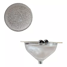 Efecto Glitter Para Bebidas Matizador Comestible Base Plata 