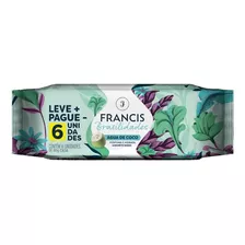 Sabonete Francis Brasilidades Água De Coco 80g Com 6 Unids