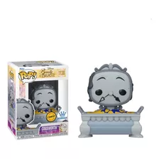 Funko Pop! Beauty And The Beast Cogsworth 1138 Chase