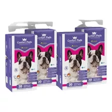 Tapete Higiênico Cães Confort Pads 30 X 4 = 120 Unidades Pet