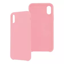 Funda Ghia De Silicón Para iPhone XS Max. Color Rosa. /v Color Rosa