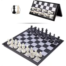 3 En 1 Ajedrez Magnético Juego Mesa Chess Game Tablero 29x29