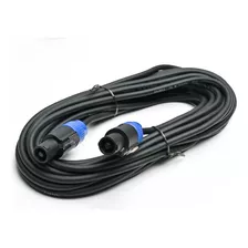 Cable Para Bafles Speakon Speakon 6mts Calidad Profesional